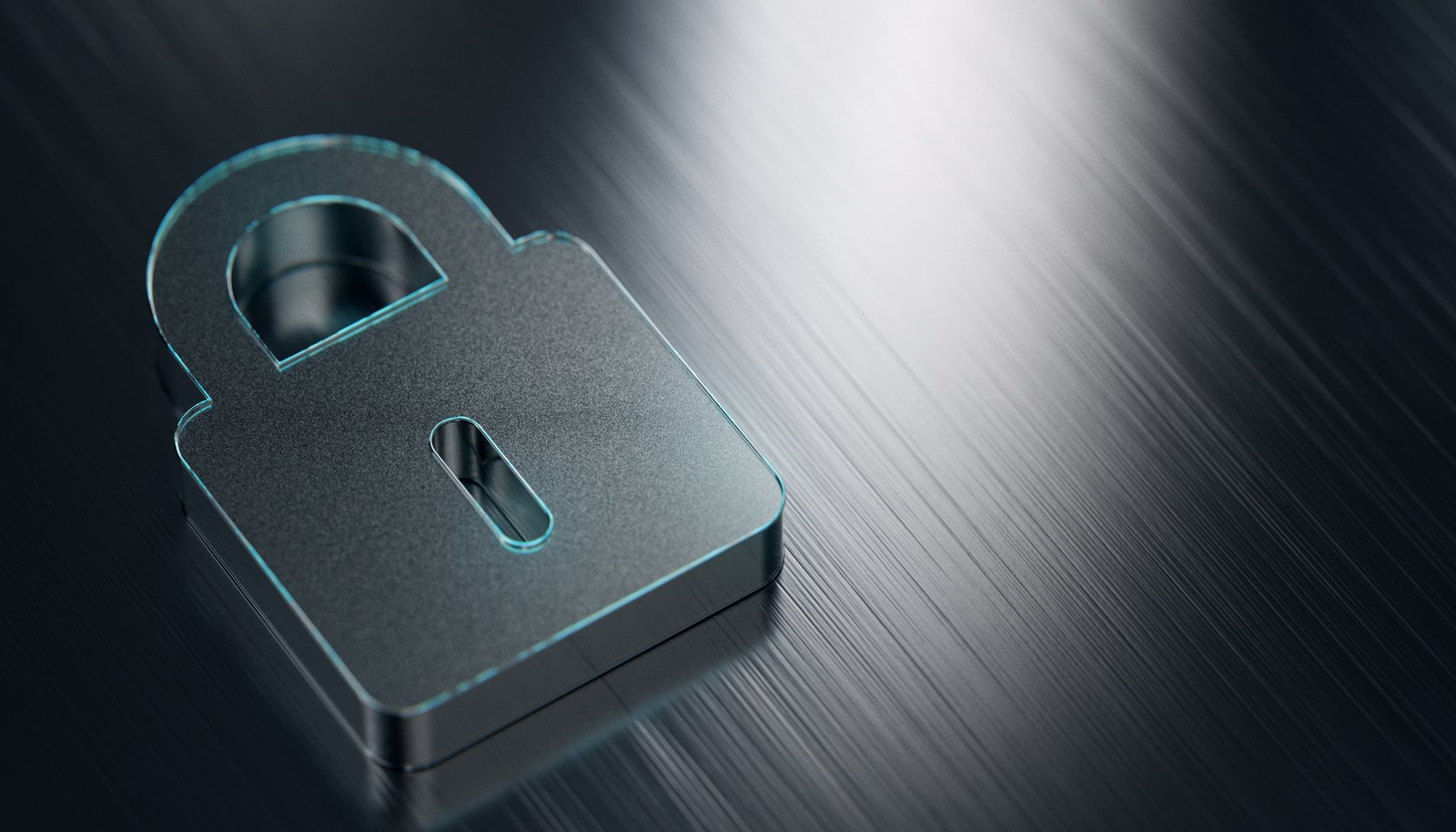A person at a secure control interface, representing governed AI with human oversight
